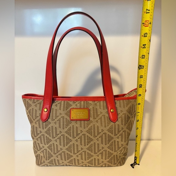 Vintage LAUREN by RL Signature Monogram, Shoulder Bag - Picture 12 of 13